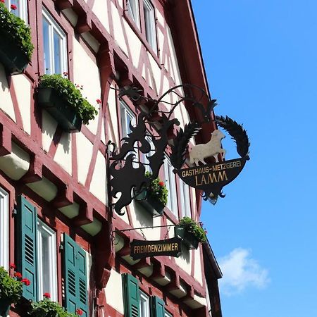 Hotel & Restaurant Lamm Mosbach  Zewnętrze zdjęcie