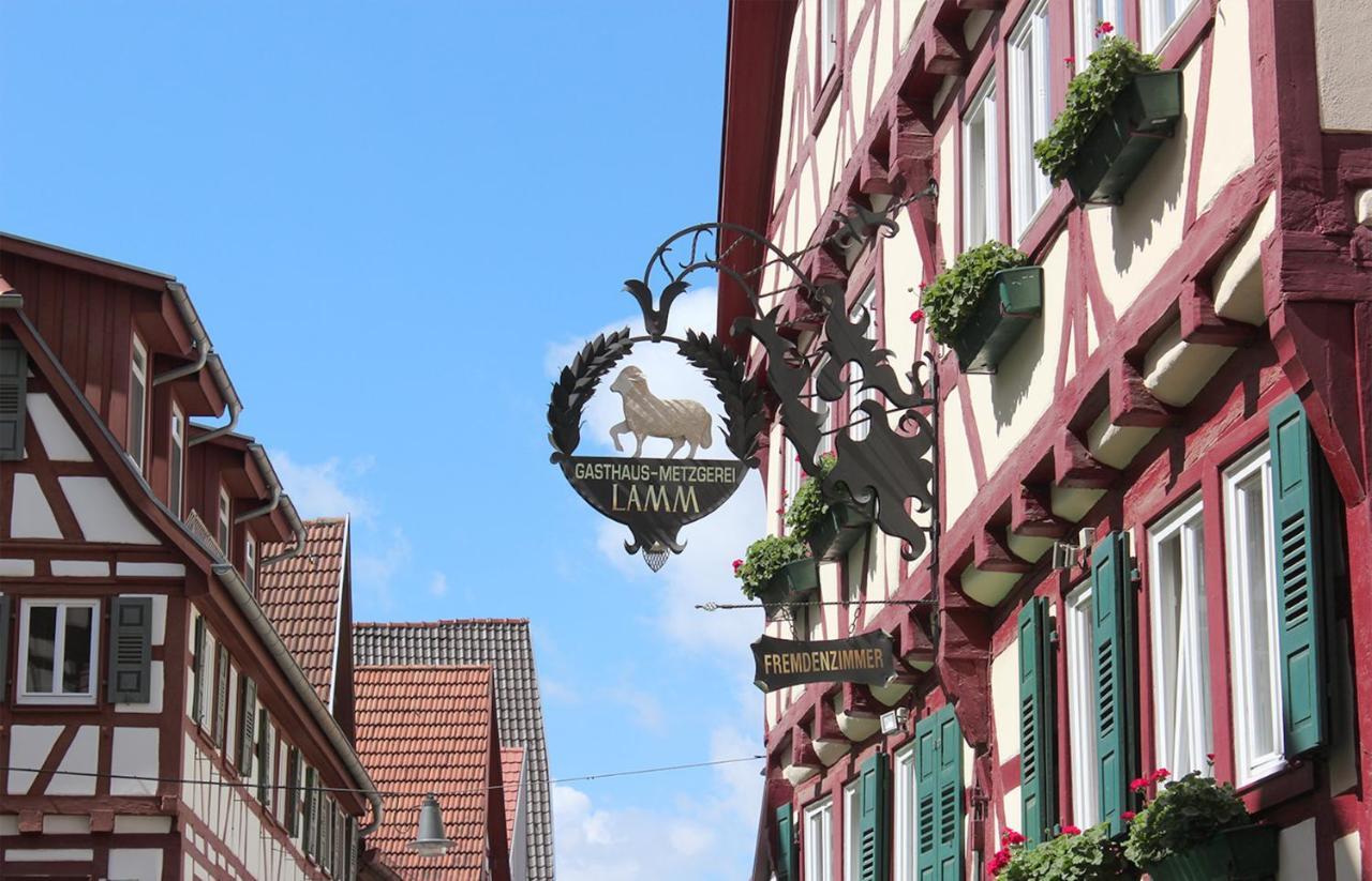 Hotel & Restaurant Lamm Mosbach  Zewnętrze zdjęcie