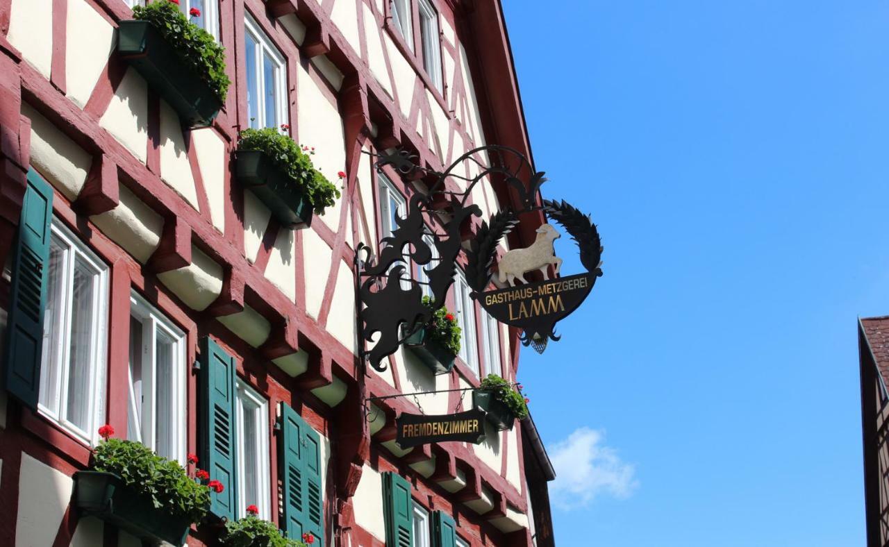 Hotel & Restaurant Lamm Mosbach  Zewnętrze zdjęcie
